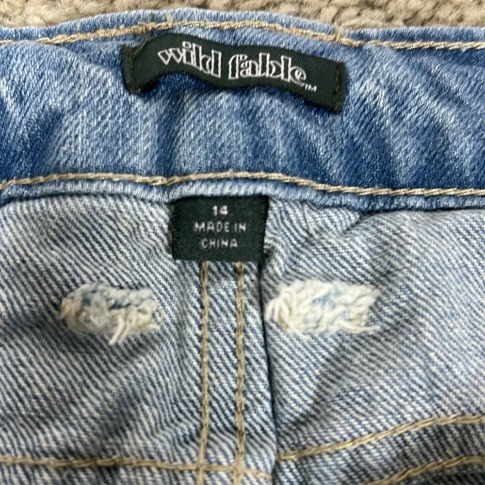 Wild Fable Blue Denim Mini Skirt Size 14